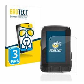BROTECT Protective Glass for Wahoo Elemnt Roam 2 (Pack of 3) Protective Film Tempered Glass [Extremely Scratch-Resistant 9H, Anti-Fingerprint, Ultra Transparent]