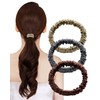 ヘアゴム シュシュ 天然シルク 100％ 髪ゴム 大人 髪にやさしい 跡がつかない 高弾性 髪留め