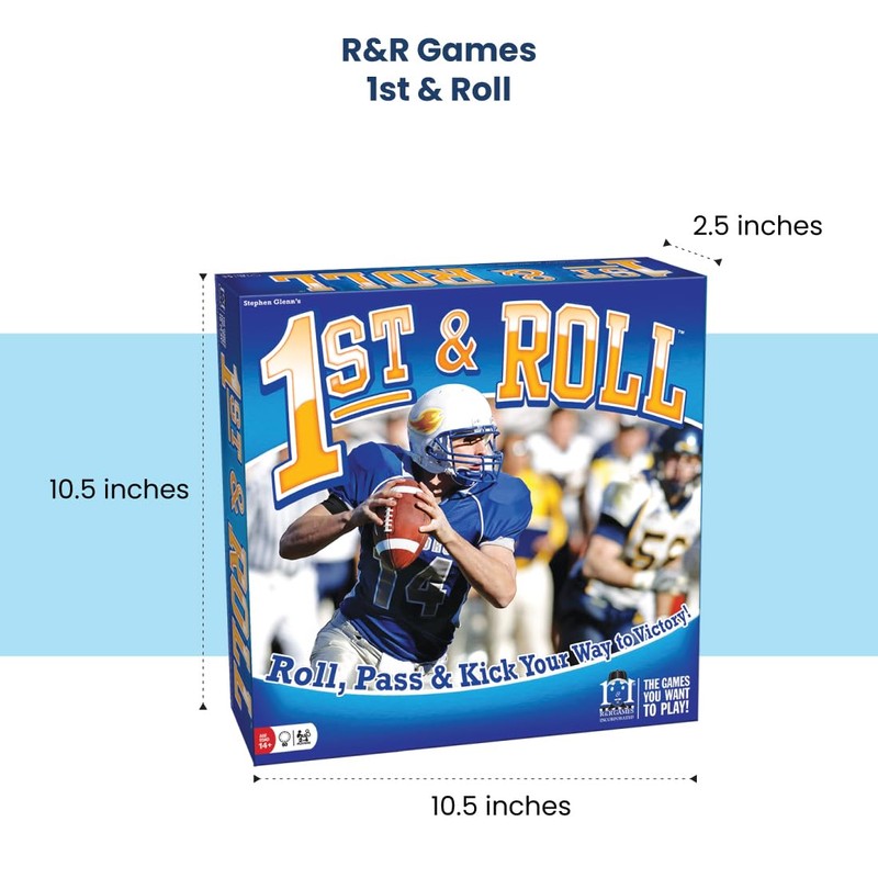 R&R Games 1st & Roll Strategy Game