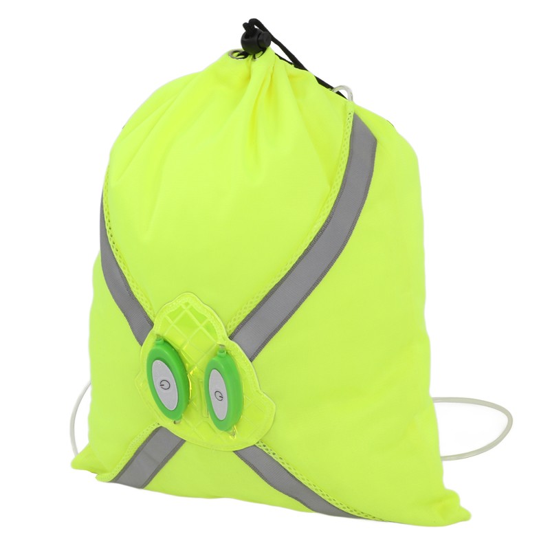 LED Fiber Optic Bundle Pocket Outdoor Cycling Night Running Reflective
