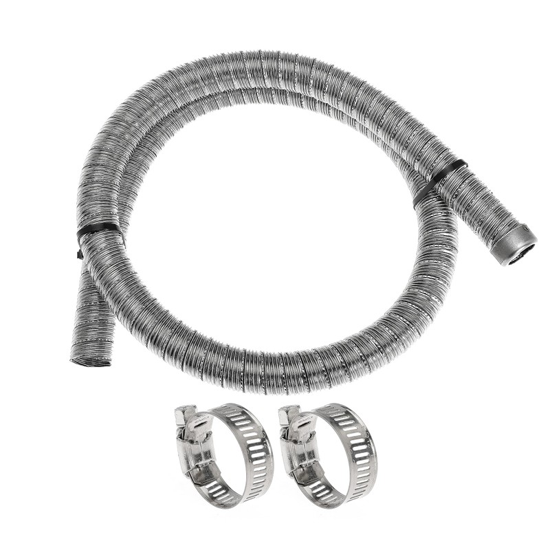 120cm 24mm Exhaust Pipe Parking Air Heaters with Clamps Double