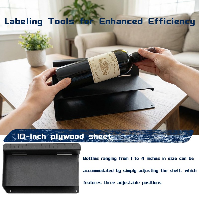 Label Positioning Shelf Candle Label Application Tool for Jars &