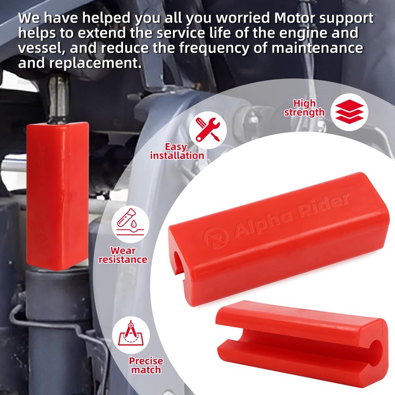 AUTOVIC Transom Saver Support for Single Ram Tilt Systems Motor