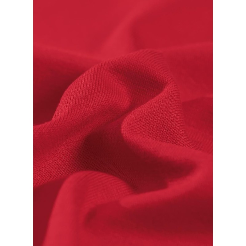 Trigema Trigema Mädchen Langarm-Shirt-T-shirt Bambina, Rosso (kirsch 036), 6 anni
