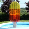 6ft Giant inflatable Ice Lolly Pool Lounger Float Raft Air