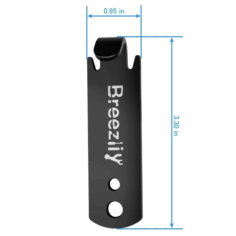 Breezliy Fence Wire Twister for T Post Clips, Barb Wire