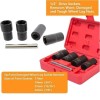 Unbranded 1/2" Twist Socket Drive Wheel Lug Nut Damaged,Stripp