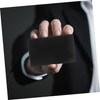 Tofficu 1set Blank Name Cards DIY Engraved Business Card Blanks