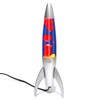 GANBIPU Original Magma Lamp with Blue Liquid and Red Wax,