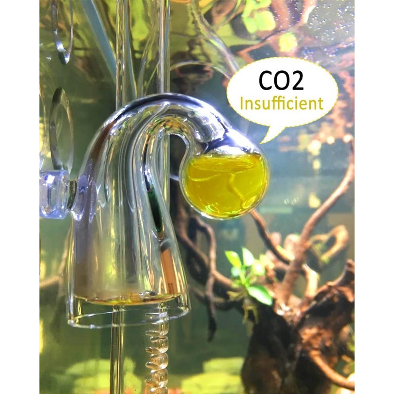 Lssapr Glass Drop Checker Kit with 15ml Co2 Checker Solution