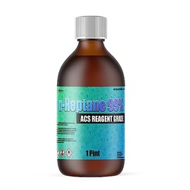 n-Heptane 99% ACS - 1 Pint Bottle