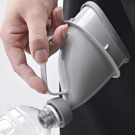 (RONGUI) Emergency Toilet, Unisex, Safe for Use with Plastic Bottles in Emergencies (Set of 1)