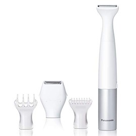Panasonic - Cortadora de bikini, resistente al agua, afeitadora y recortadora, afeitadora de lámina para una fácil eliminación del vello para mujeres, 34 onzas
