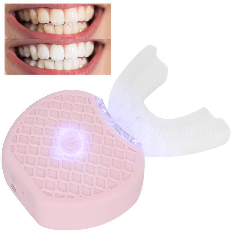 UShape Electric Toothbrush Teeth Whitening Silicone Automatic Massage Toothbrush for