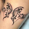 Fake Dragon Sleeve Tattoo Stickers for Women Temporary Long Lasting