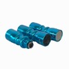 SINOBILLIA Pool Cue Tip Tool with Scuffer (Blue), 3-in-1 cue