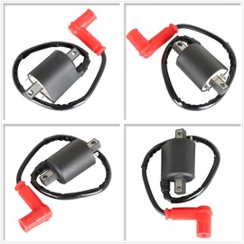 waltyotur Golf Cart Ignition Coil J38-82310-20-00 JF2-82310-00-00 99999-02368-00 Replacement for Yamaha Gas G2 1985-1991 G5 1990-1995
