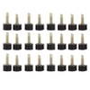24 Pcs Heel Caps Studs Tips High Heel Cap Repair