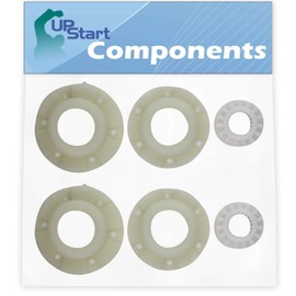 2-Pack W10820039 Hub Kit Replacement for Whirlpool WTW8240YW0 Washer - Compatible with 280145 Basket Hub Kit - UpStart Components Brand