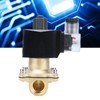 Solenoid Valve 2 Way Normally Open Brass Diaphragm Type Tools