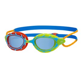 Zoggs Kids Predator Swimming Goggles - Red/Green/Blue/Orange/Tint - 6-14 Years