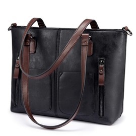 LOVEVOOK Purses Tote Bag for Women, Handbags Large Shoulder Bag, Leather Work Bags with Multi-Pockets, Designer Hobo Satchel