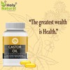 Sheltr Sheltr Castor Oil Capsules - 60 Softgel Capsule