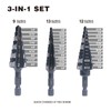 Jerax tools M2 HSS Quick Change 1/2", 3/4" & 7/8"