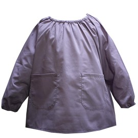 KAK STYLE Smock Solid Color 110, 120, 130, 140, 150, 160 (160, Purple)