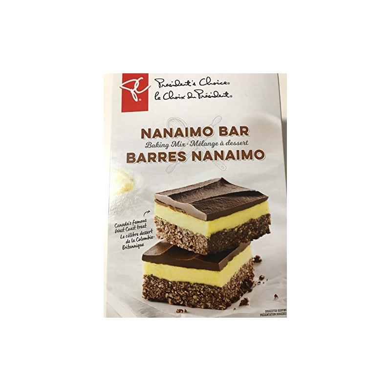 President's Choice Nanaimo Bar Baking Mix 740g {Imported from Canada}