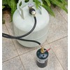 Propane Refill Adapter Hose with Gauge & Control Valve! Extend,