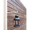 Mkono Hanging Plant Bracket 10 inch Metal Wall Plant Hook