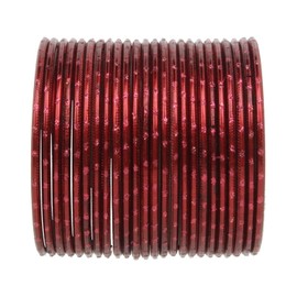 Efulgenz Indian Bangles Set Bollywood Plain Metal Bangle Bracelets Costume Jewelry for Women