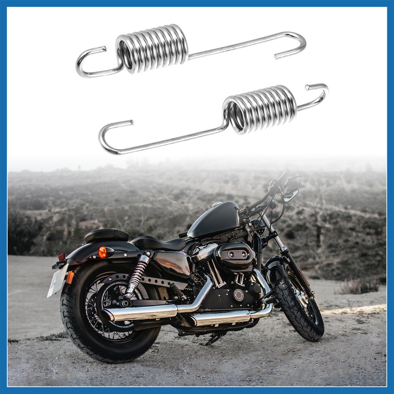 A ABSOPRO 10pcs 8.5cm Length Silver Tone Motorcycle Brake Pedal