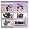 65 Pzs Tubos Rizadores De Cabello Con Abrazadera Plstica