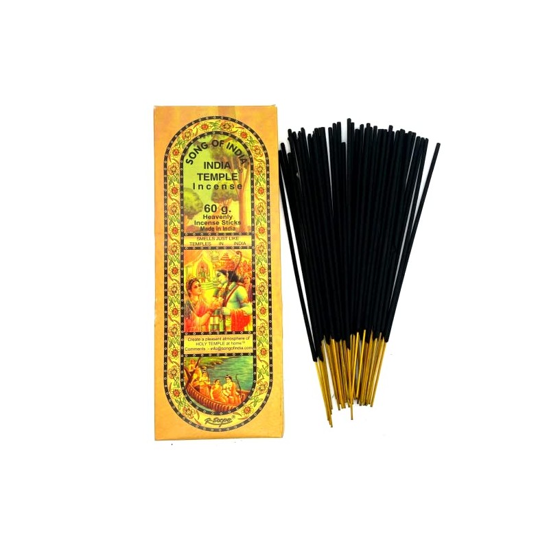 Song of India India Temple Incense 50 Stick Medium Box