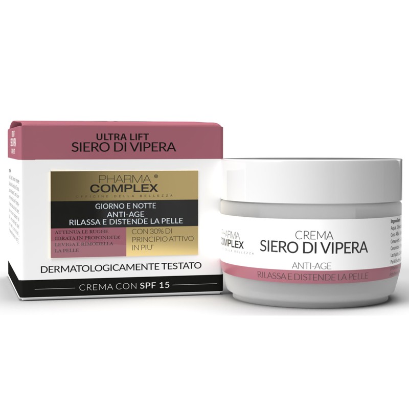 Face Cream for Women Vipera Serum 50ml Made in Italy