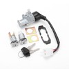 Ignition Switch Lock Set 35010-GV4-901 Replacement for Honda CH80 Elite