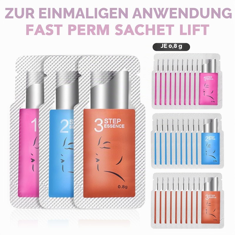Lomansa Eyelash Lifting Set, Lash Lifting Set, 2 in 1