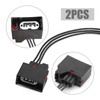 Vkinman 2Pcs 68065016AB Front Turn Signal Light Connector Plug Harness