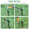 Suzile 60 Pcs Tree Stake Kit, Heavy Duty Tree Staking
