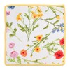 Fayler Women's Handkerchief Hand Towel, Flower Meadow, Yellow, 11.8 x