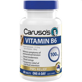 Caruso's Natural Health Vitamin B6 100mg 60 Tablets