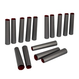 rukauf Foam Roll Moulds 11.3 cm Non-Stick Coated Teflon Traditional Baking Mould Iridescent Curl Shape Tubes Piping Nozzles Cream Rolls (15)