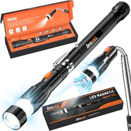 Lenski Stocking Stuffers for Men Adults, for Men Magnetic Pickup Tool, Mens Grandpa Husband Gifts, White Elephant Gifts for Adults, Cool Stuff Gadgets