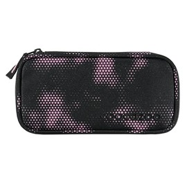 coocazoo Pencil Case, Compass Compartment, Triangle Compartment, Timetable Compartment, Removable Pen Holder, Additional Zip Pocket, from 3rd Class, Pink Illusion, Pencil case