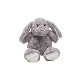 Mollis Cuddly Toy - Cuddly Rabbit - 27 cm - Plush Toy Rabbit - Children's Cuddly Toy - Soft Stuffed Toy for Children and Babies (Grey)