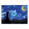 COBBLE HILL 500 Piece Puzzle - MROWWY Night (with Poster