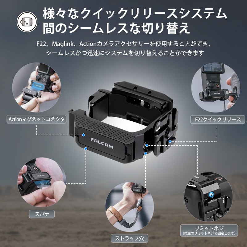 F22 Camera Cage For Pocket3