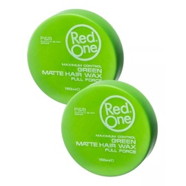 Red One 2pack Redone Full Force Aqua Hair Wax Verde 150ml Limon
